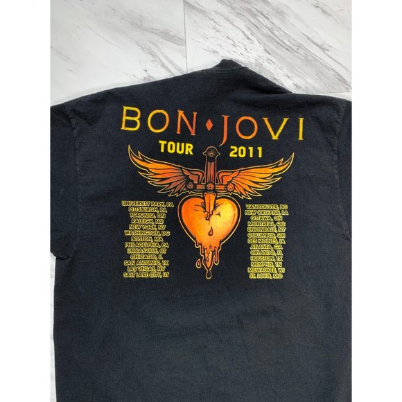 Bon Jovi 2011 Tour Tee - Picture 4 of 4